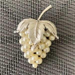Trifari Grape Brooch